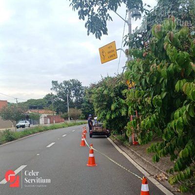 Empresa de Lançamento de Fibra Óptica Aérea e Subterrânea