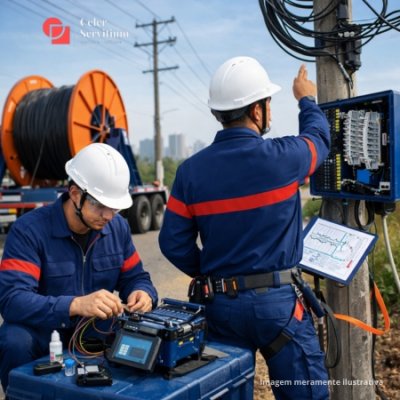 Projetos de lançamentos fibra óptica no Glicério